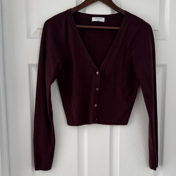 Babaton Rich Burgundy Knit Top - Picture 5 of 9
